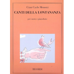 Canti della lontanaza :  per soprano e -Gian Carlo Menotti