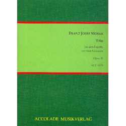 Trio Op. 38 -Franz Josef Moser