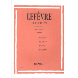 60 esercizi : per clarinetto -Jean Xavier Lefèvre