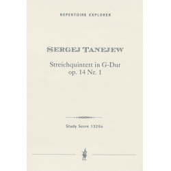 Streichquintett in G-Dur, op. 14 Nr. 1 -Sergej Tanejew