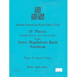 15 Pieces from Anna Magdalena Bach -Johann Sebastian Bach