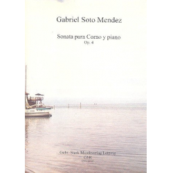 Sonate op.4 : -Gabriel Soto Mendez