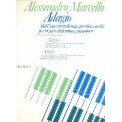 Adagio dal concerto do minore per oboe e archi : -Alessandro Marcello