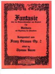 Fantasie über den Sehnsuchtswalzer von Schubert op.2 for french horn and piano -Franz Strauss / Arr.Thomas Bacon