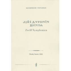 12 Sinfonien : für Orchester - Jiri (Georg) Antonin Benda