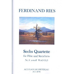 Quartett Woo 35, 3 A-Moll -Ferdinand Ries
