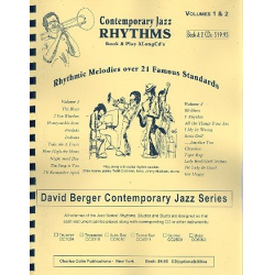 Contemporary Jazz Rhythms vols.1-2 (+2 CD's) : -David Berger
