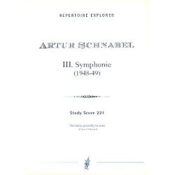Sinfonie Nr.3 : für Orchester -Artur Schnabel