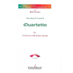 Quartett op.2,1 : für 3 Klarinetten -Bernhard Henrik Crusell