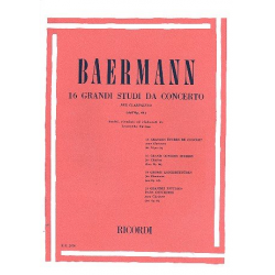 16 grandi studi dall'op.64 : -Carl Baermann