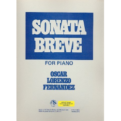 Sonata breve : for piano -Oscar Lorenzo Fernandez
