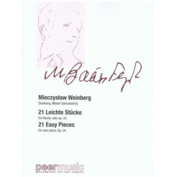 21 leichte Stücke op.34 : -Mieczyslaw Weinberg