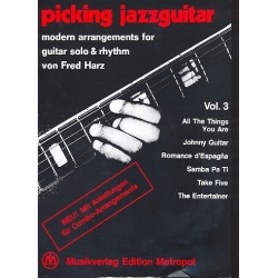 Picking Jazzguitar vol.3 : -Fred Harz