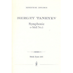 Sinfonie e-Moll Nr.1 : für Orchester -Sergej Tanejew