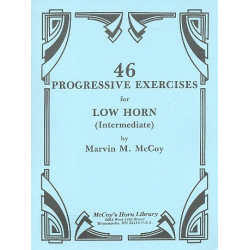 46 progressive Exercises : for -Marvin M. McCoy