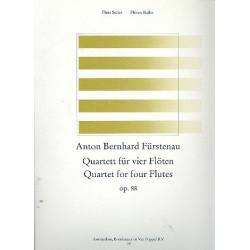 Quartett op.88 : für 4 Flöten -Anton Bernhard Fürstenau