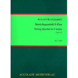 Streichquartett F-Dur Op. 42 -August Klughardt