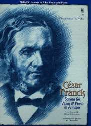 Sonata in A Major for violin and piano (+CD) -César Franck