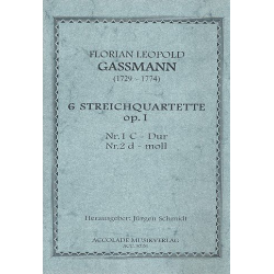 Quartette Op. 1 Nr. 1-2 [C-D] -Florian Leopold Gassmann