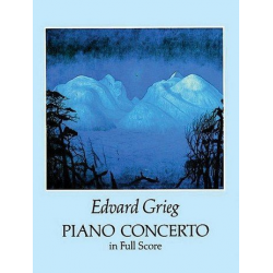 Piano concerto a minor : for -Edvard Grieg