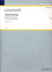 Sinfonietta : für Streichorchester -Harald Genzmer