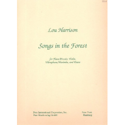 Songs in the Forest : -Lou Harrison