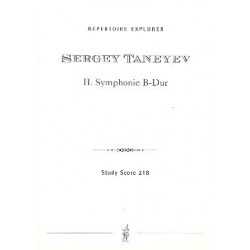 Sinfonie B-Dur Nr.2 : -Sergej Tanejew