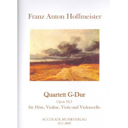 Quartett Op. 16-1 G-Dur -Franz Anton Hoffmeister