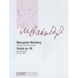 Sonate op.69 : -Mieczyslaw Weinberg