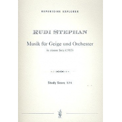 Musik für Geige und Orvchester -Rudi Stephan