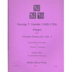 Allegro from Concerto Grosso op.3,4 : -Georg Friedrich Händel (George Frederic Handel)