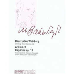 Aria op.9  -  Capriccio op.11: -Mieczyslaw Weinberg