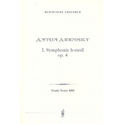 Sinfonie h-Moll Nr.1 op.4 : für Orchester -Anton Stepanowitsch Arensky