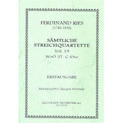 Quartett Nr. 19 Woo 37 C-Dur -Ferdinand Ries