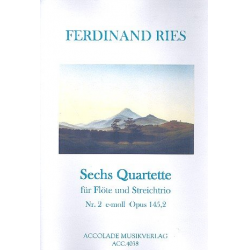 Quartett Op. 145, 2 E-Moll -Ferdinand Ries