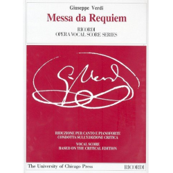 Messa da Requiem : für Soli, Chor -Giuseppe Verdi