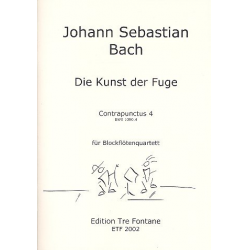 Contrapunctus 4 aus Die Kunst - Johann Sebastian Bach