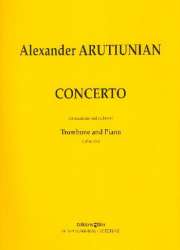 Concerto pour trombone et orchestre : -Alexander Arutjunjan