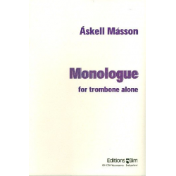 Monologue : for trombone