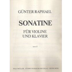 Sonatine h-Moll op.52 : -Günter Albert Rudolf Raphael