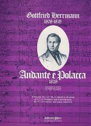 Andante e Polacca für Trompete und Orchester : -Gottfried Herrmann