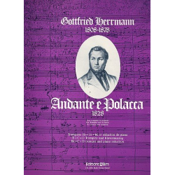 Andante e Polacca für Trompete und Orchester : -Gottfried Herrmann