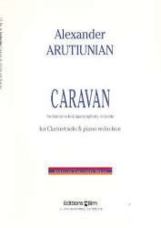 Caravan for clarinet solo and jazz symphony orchestra : -Alexander Arutjunjan