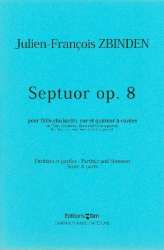 Septett op.8 : für Flöte, -Julien-Francois Zbinden