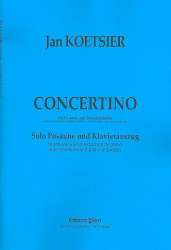 Concertino op.91 für Posaune und Streichorchester (Klavierauszug) -Jan Koetsier