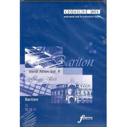 Arien für Bariton Band 2 : Playalong-CD -Giuseppe Verdi