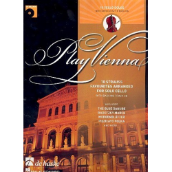 Play Vienna (+CD) : for violoncello -Johann Strauß / Strauss (Sohn)