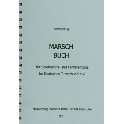 Marschbuch für Spielmannszüge und Fanfarenzüge im DTB - Schlagzeug - Anders Soldh
