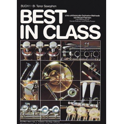 Best in Class Buch 1 - Deutsch - Eb Bariton Sax -Bruce Pearson