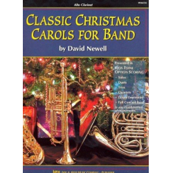 Classic Christmas Carols for Band - Eb Alto Clarinet -David Newell